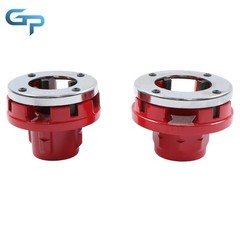 3/8&Prime; To 2&Prime; Dies Set 7 Size BSPT Pipe Threader W/ Handle Pipe Threader Threading