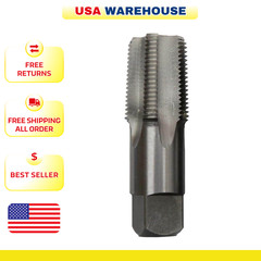 Drill America 3/4 in.-14 NPT Pipe Tap Carbon Steel Re-Threading Hand Tool SAE