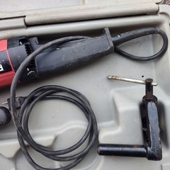 RIDGID 600 115V Electric Pipe Threader Power Drive W/ Clamp Case Germany