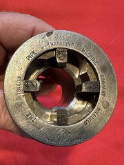 TOLEDO PIPE THREADER DIES (5 Pcs) 1/8 in &ndash; 1/4 in &ndash; 3/8 in &ndash; 1/2 in &ndash; 3/4 in USA