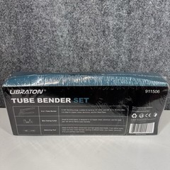 Libraton Tube Bender Set 3-in-1 Tool Blue Metal With Cutter Deburring New