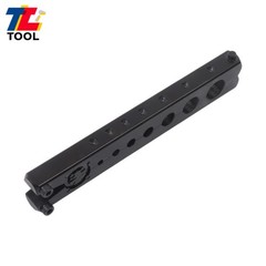 7 Dies 3/16-3/4 In Eccentric Flaring Tools Set Tube Flaring Tube Cutter Kit 45&deg;