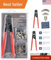 iCrimp PEX Pipe Clamp Cinch Tool Crimping Tool Crimper for Stainless Steel Cl&hellip;