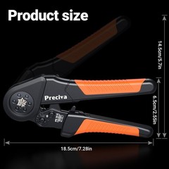 Hexagonal Ferrules Crimping Tool, 0.08-16mm&sup2;/AWG28-5 Wire Crimps Tools, Crimper