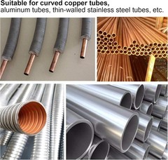 Versatile Spring Tube Bender Kit: 5 Sizes for Copper & Steel Tubing Projects