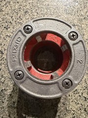 RIDGID 12R 2&Prime; NPT Die Head 37415 Pipe Threader Tool 2&Prime; Thread Size