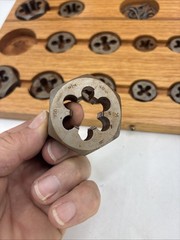 Four Star Products 20-Piece Thread Repair Die Kit Model S2089 In Wooden Box