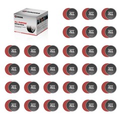 SUNSOUL 60Pcs Round Cold Tire Patches, 2-1/4&Prime;(57mm) Tire Repair Patches
