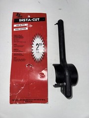 JLine Insta-Cut 2in Nylon Pipe Cutter, Glass Filled ABS/PVC Cutter