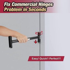 Door Hinge Adjustment Tool Commercial Bender Wrench For .180 .134 Gauge