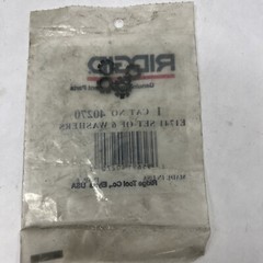 RIDGID 40270 Washer, PKG of 6 Washers &ndash; For 300/300A & 535 Threader