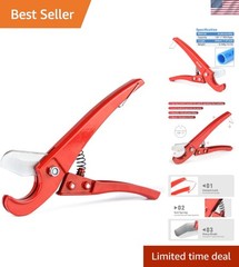 iCrimp PEX Cutting Tool: Efficiently Cuts Pipes from 1/8&Prime; to 1&Prime; with Clean Edges