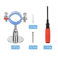 4pcs Pipe Support, Adjustable Height 30-50mm for OD Pipe 38-40mm