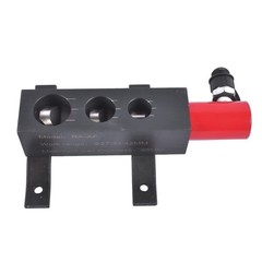 Air Hydraulic Tube Pipe Notcher 10000 PSI 90 Degree Notch 3/16 Inch Wall Steel