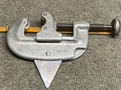 RIDGID No. 20 Tube Cutter 5/8&Prime; to 2 1/8&Prime; O.D. Clean And Oiled Pat Pend USA Early
