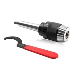1/8&Prime;-5/8&Prime; Heavy Duty MT2 Shank Lathe Keyless Drill Chuck Special Titanium Jaws