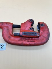 RIDGID 1 Heavy Duty No. 1-2 Pipe Cutter 1/8 in To 1 1/4&rdquo; USA