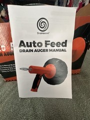 Auto Feed DRAIN AUGER 33 FT