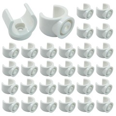 30 Pcs 3/4 Inch PEX Pipe Clamps PVC Pipe Holder Mounting Brackets Plastic Whi&hellip;