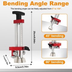 Sheet Metal Roller Bender SingleStation | 0100&deg; Bending Angle, 5mm75mm Depth &hellip;