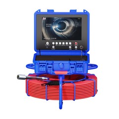 9inch Sewer Camera 50m/164ft Pipe Inspection Camera w/ 512hz Self-leveling 720p