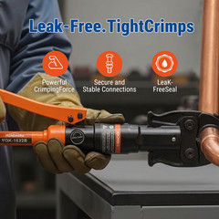 Hydraulic Copper Press Tool, Pex Crimping Tool with 1/2&Prime;, 3/4&Prime;, 1&Prime; Dies for Copp