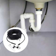50 FT Pipe Inspection Camera USB Video Sewer Drain-Cleaner,Water-proof