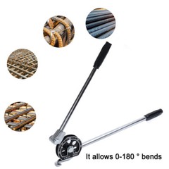 Tube Bender Tool 5/8inch (16mm), Manual OD Tubing Bender Heavy Duty Pipe Bender