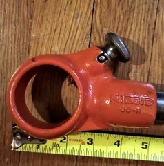 Ridgid 00-R Ratcheting Die Head Pipe Threader 27&Prime;