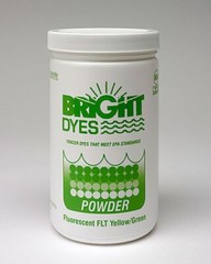 Fluorescent Water & Sewer Leak Tracer Dye, FLT Yellow/Green, 1 LB. Jar Powder