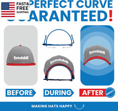 Pro Hat Brim Bender &ndash; the Perfect Curve Guaranteed &ndash; Shaper Curver Tool for All