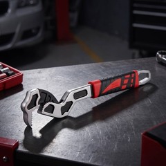 Self-Locking Wrench Non-Slip Multifunction Wrench One-Handed for Mechanics