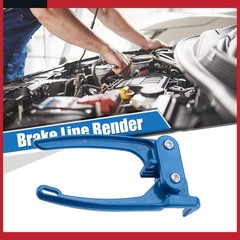 Universal Tubing Bender Tool 1/8 3/16 1/4 Brake Fuel Line Handheld Pack of 1