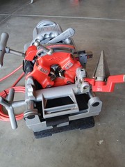 Ridgid 1215 Pipe Threader Machine 1/2&Prime; &ndash; 1-1/2&Prime; Threading
