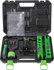 HVAC Flaring Tool Kit for 1/4&rdquo; &ndash; 3/4&rdquo; and 6-19mm Single Flare, 45&deg; Eccentric T