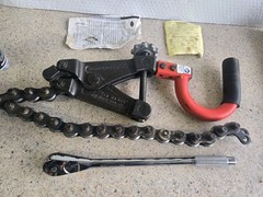 ridgid 69982 Model 226 In soil , 1-1/2&Prime; &ndash; 6&Prime; Chain Pipe Cutter/ Breaker