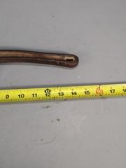 Ridgid E14 Vintage Offset Pipe Wrench 14&Prime; USA Pat 1727639 Heavy Duty Bent Handle