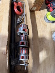 Ridgid Die Stock 00R Ratchet Type 3/4, 1/2, & 3/8