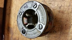Ridgid 00R 1&Prime; NPT Pipe Threader Die Head 2 chipped cutters oor