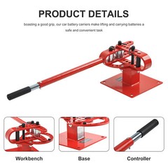 Heavy Duty 1- 3&Prime; Manual Tube Bender, Pipe Bending Machine Mounted Bender Bench