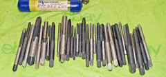 Large Mixed Tap 60+ Lot Heavy Duty Machine Thread Cutting Tools Shop