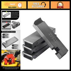 Universal Threading Machine Dies 1/2&Prime;-3/4&Prime; NPT Pipe, Hardened Steel, Right-Hande