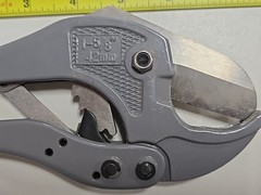 HDX Ratcheting PVC Pipe Cutter 1-5/8&Prime;