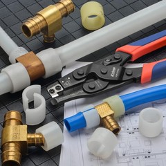 PEX Expansion Rings Removal Tool For 1/2,5/8,3/4 Blue Black Orange Alloy Steel