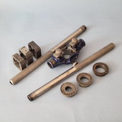 Craftsman solid 3-die pipe-threading set in original box R-5524