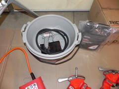 RIDGID 300 -T2 PIPE THREADER 115 V, 38 RPM,341,360, 311, 2 die heads refurbished