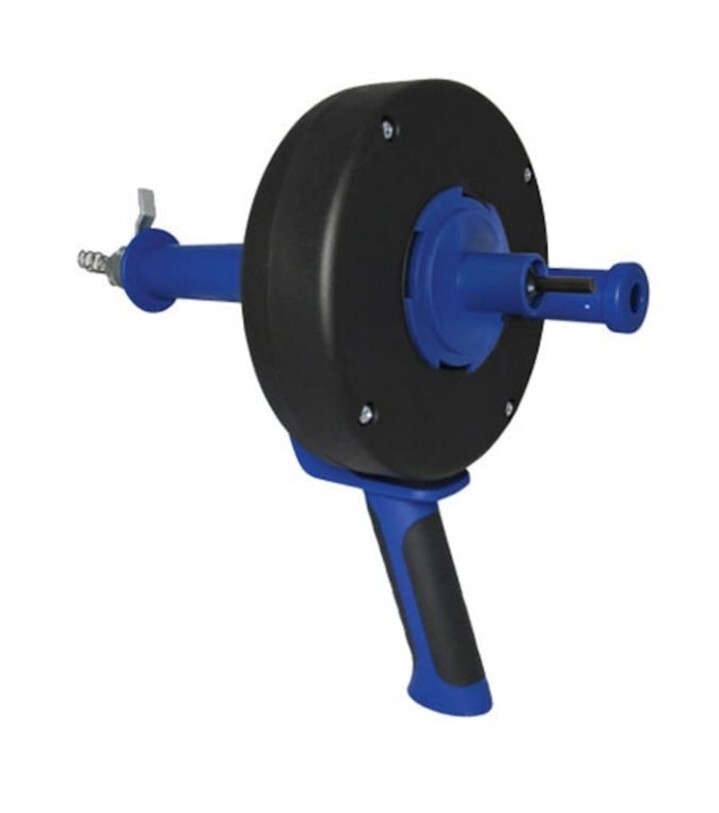 Cobra Products 86250 1/4 In X 25 Ft Pistol Grip Power Drum Drain Auger