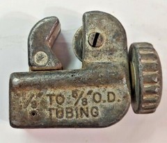 Vintage Superior pipe cutting tool 1/8 To 5/8 OD Tubing Free Shipping