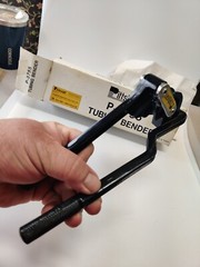 Vintage Pittsburgh Tool Tube Bender Lever Type For 3 Sizes 1/4, 5/16 & 3/8&Prime; New