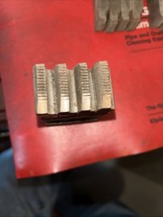 Oster Thread Quad HS Die Set 3D 1/4-3/8&Prime; Dies Carbon Head NOS NEW